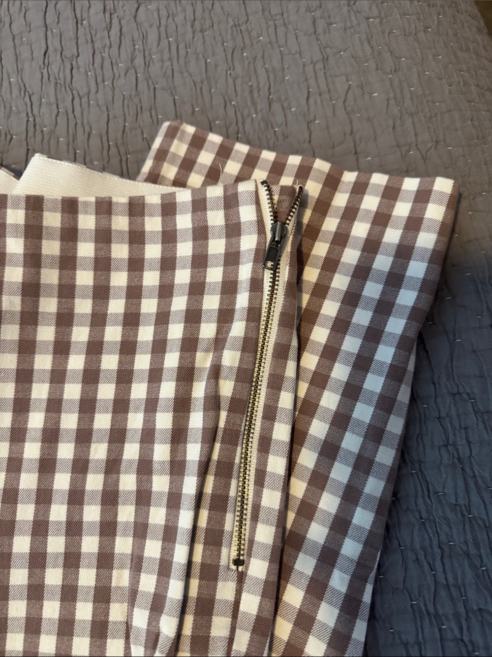 A New Day Casual Checkered Dress Pants Set of 2 - Picture 4 of 4